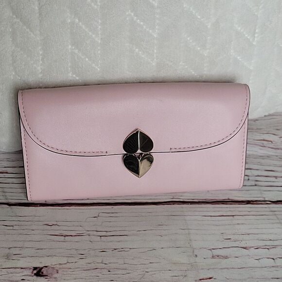 KATE SPADE Pink Smooth Leather Wallet - Picture 12 of 12